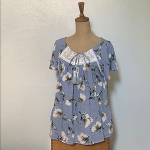 Cotton Print Blouse